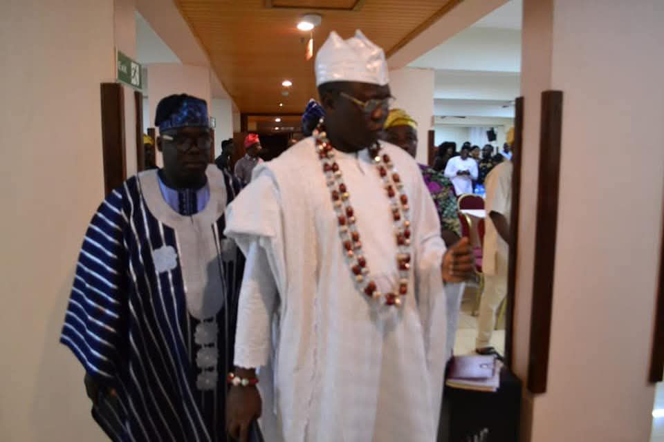 The installation of Chief Emmanuel Ajenifuja as coordinator of the Oodua Progressive Union (OPU), Kenya Chapter
